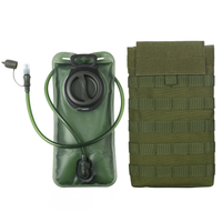Sac d'Eau Tactique 1,5L à Dégagement Rapide - Système Quick Release MOLLE