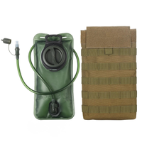 Sac d'Eau Tactique 1,5L à Dégagement Rapide - Système Quick Release MOLLE