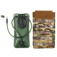 Sac d'Eau Tactique 1,5L à Dégagement Rapide - Système Quick Release MOLLE