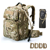 Sac à Dos Tactique Militaire AKmax 48H - Pack d'Assaut MOLLE avec Hydratation 3L