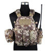 Gilet Porte-Plaques LBT6094A + 3 Pochettes - Cordura 500D MOLLE