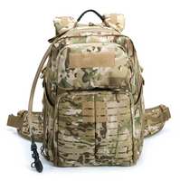 Sac à Dos Tactique Militaire AKmax 48H - Pack d'Assaut MOLLE avec Hydratation 3L
