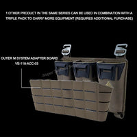 Pochette Chargeurs Tactique Triple Magnétique - Multi-Calibre M4 5.56 9mm Glock