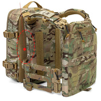 Sac à Dos Tactique 1000D MOLLE - Transport de Casque  et Randonnée