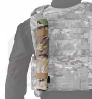 Pochette Longue MOLLE Style C4 - Étui Outils Tactique 30cm Nylon 500D