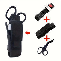 Ensemble Garrot 3-en-1 MOLLE - Support Cisailles Traumatologie Nylon EMT
