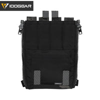 IDOGEAR sac à dos tactique fermeture éclair sur panneau arrière Support Quad Mag YKK fermeture éclair sac de Support polyvalent pour gilet de chasse 35141