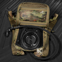 Sac d'Hydratation Tactique MOLLE 1,5L - Vessie d'Eau Modulaire