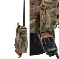 Pochette Radio Gridlok MOLLE - BAOFENG UV5R UV82 Talkie-Walkie Nylon 500D