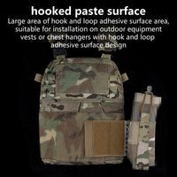 Ailes Latérales Universelles MOLLE pour Porte-Plaques - Fixation Velcro