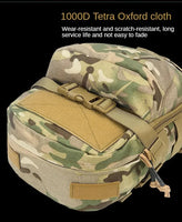 Sac à dos d'hydratation tactique, sac Molle d'assaut d'entraînement au Combat, gilet de chasse en plein air, porte-plaque arrière, sac d'eau