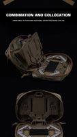 Support Téléphone Tactique MOLLE Pliable - Pochette Navigation GPS