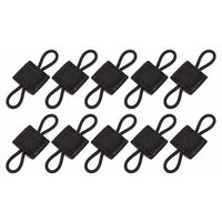 Attaches Élastiques MOLLE - Lot de 10 Sangles Nylon pour Équipement Tactique