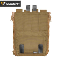 IDOGEAR sac à dos tactique fermeture éclair sur panneau arrière Support Quad Mag YKK fermeture éclair sac de Support polyvalent pour gilet de chasse 35141