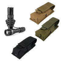 Pochette EDC Tactique MOLLE - Étui Lampe de Poche et Outils Nylon 600D