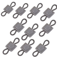 Attaches Élastiques MOLLE - Lot de 10 Sangles Nylon pour Équipement Tactique