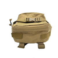Sac à dos d'hydratation tactique, sac Molle d'assaut d'entraînement au Combat, gilet de chasse en plein air, porte-plaque arrière, sac d'eau